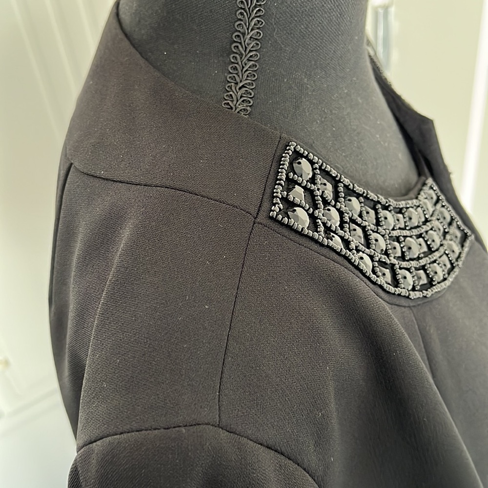 Dress and Blazer (2PC) - Black - Picture 4 of 10